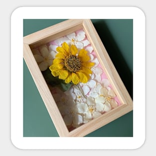 preserved flower Sticker